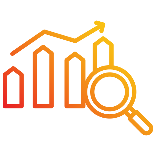 analytique Generic gradient outline Icône