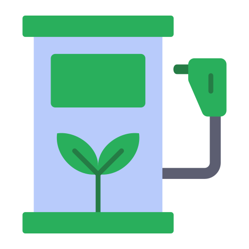 Экологическое топливо Generic color fill иконка