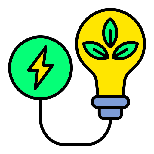energía verde Generic color lineal-color icono