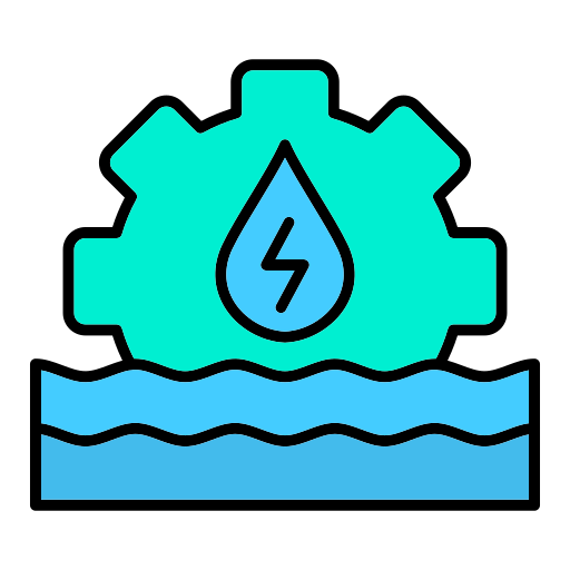 水力発電 Generic color lineal-color icon