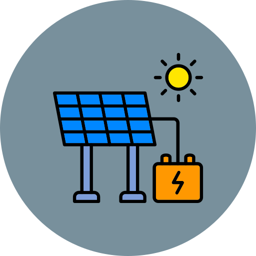 Solar Energy Generic color lineal-color icon