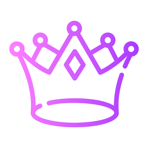 Crown Generic gradient outline icon