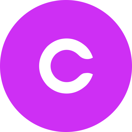 문자 c Generic color fill icon