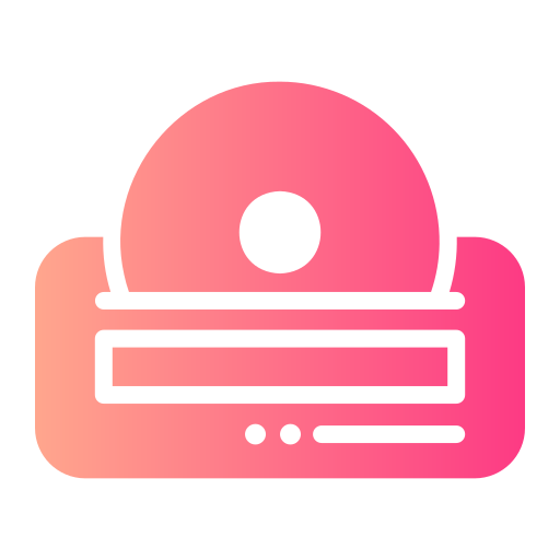 Disk Generic gradient fill icon