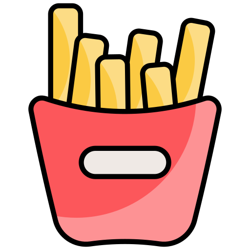 Chips Generic color lineal-color icon