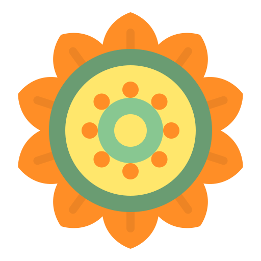 Mandala Iconixar Flat icon