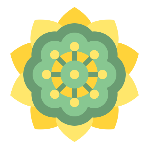 Mandala Iconixar Flat icon
