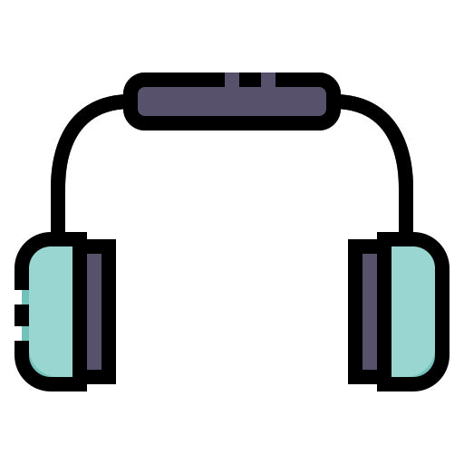 headset Generic color lineal-color icon