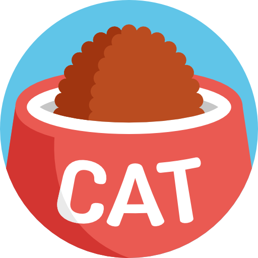 kattenvoer Detailed Flat Circular Flat icoon