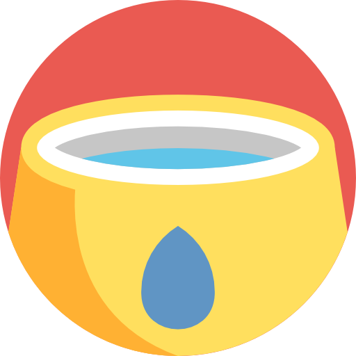 вода Detailed Flat Circular Flat иконка