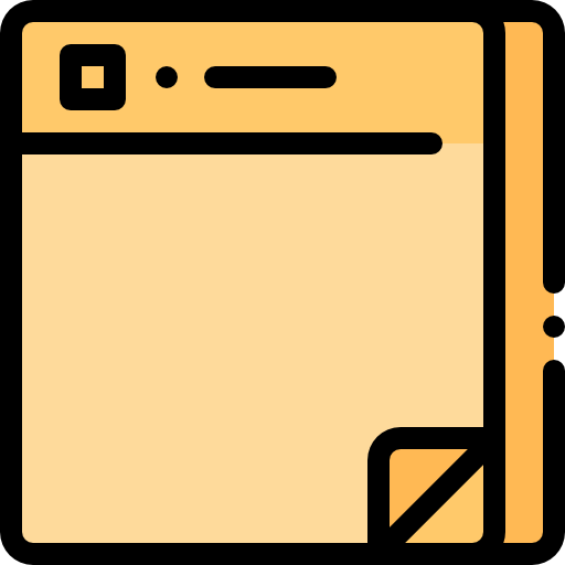 Notes Detailed Rounded Lineal color icon