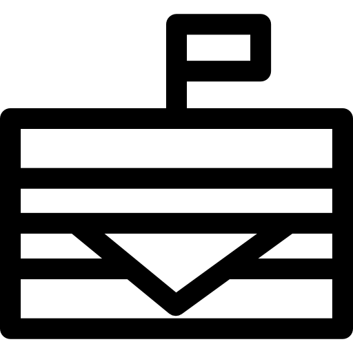 kanapka Basic Rounded Lineal ikona
