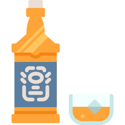whiskey Special Flat icon