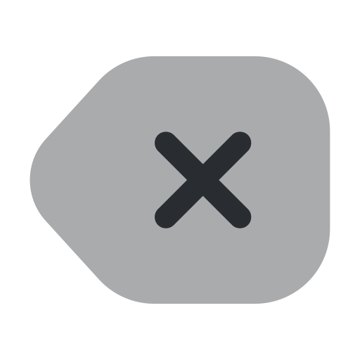 Backspace Generic color fill icon