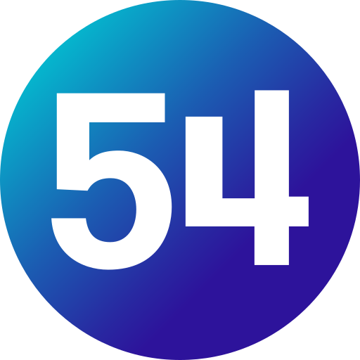 Fifty four Generic gradient fill icon