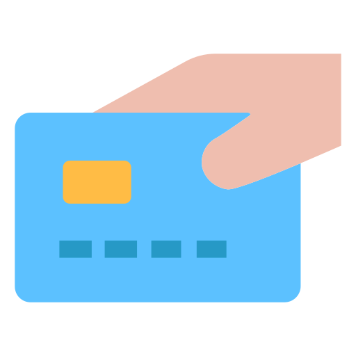 carta di credito Generic color fill icona