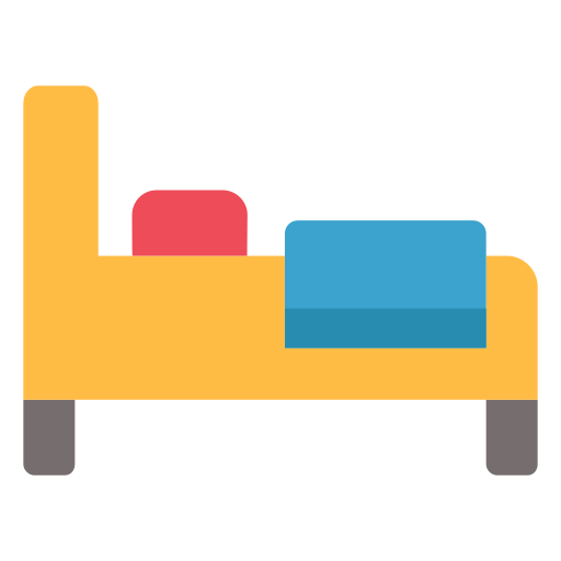 bed Generic color fill icon