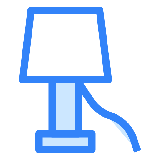 lampada da letto Generic color lineal-color icona
