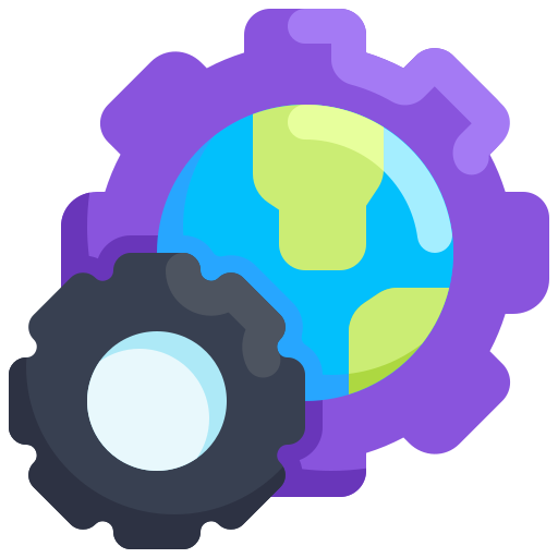 지구 Generic color fill icon
