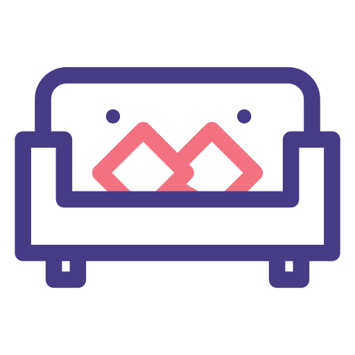 sofa Generic color outline ikona