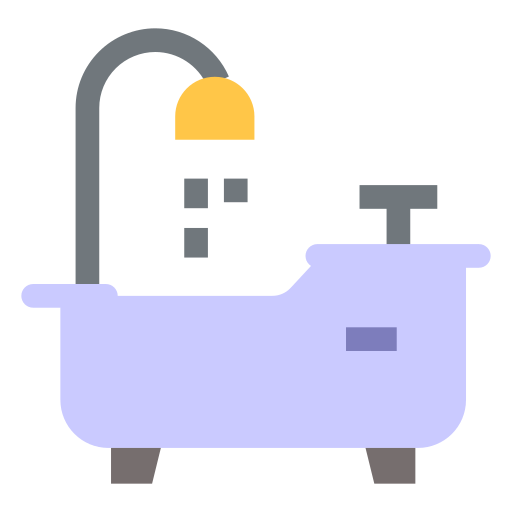 bañera Generic color fill icono