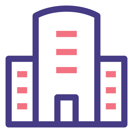 gebouw Generic color outline icoon