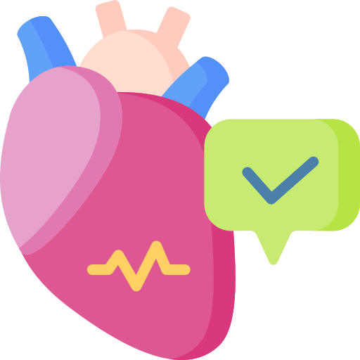 Healthy heart Special Flat icon