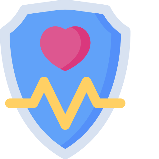 Heart protection Special Flat icon