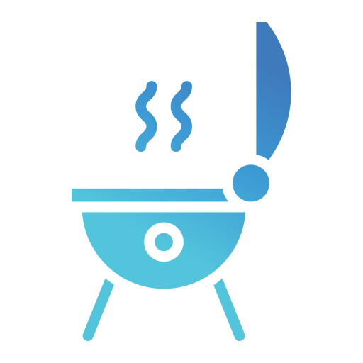 barbecue Generic gradient fill Icône