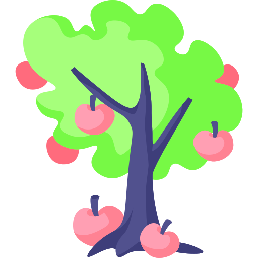 Apple Tree Generic color fill icon