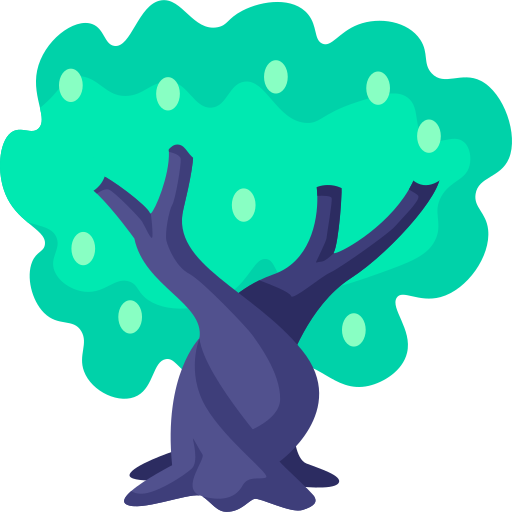 Оливковое дерево Generic color fill иконка