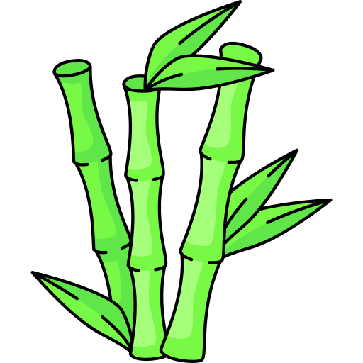 bambù Generic color outline icona