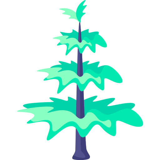 Árbol de araucaria Generic color fill icono