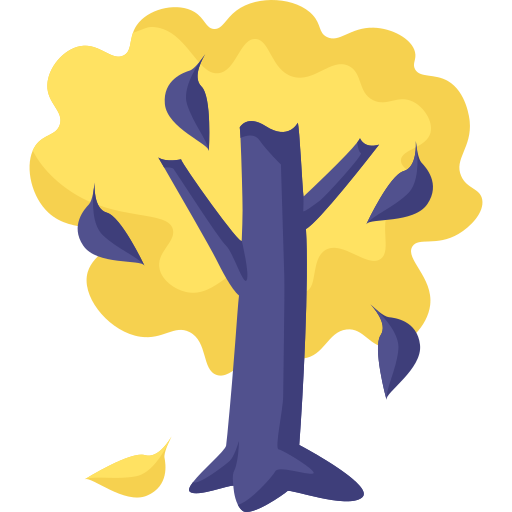 albero d'autunno Generic color fill icona