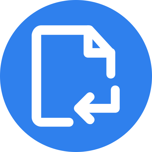 File Generic color fill icon