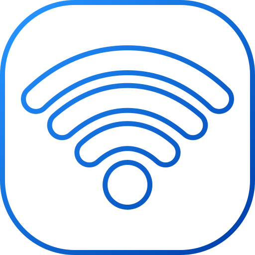 wifi Generic gradient outline icono
