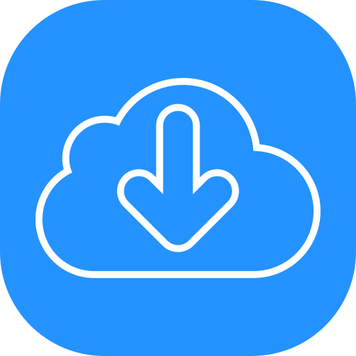 cloud-download Generic color fill icon