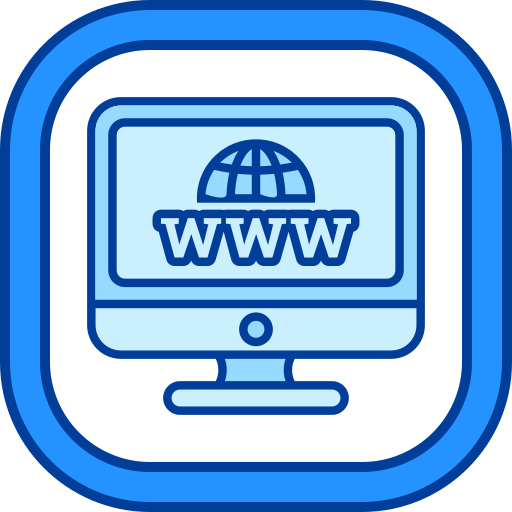 World Wide Web Generic color lineal-color icon