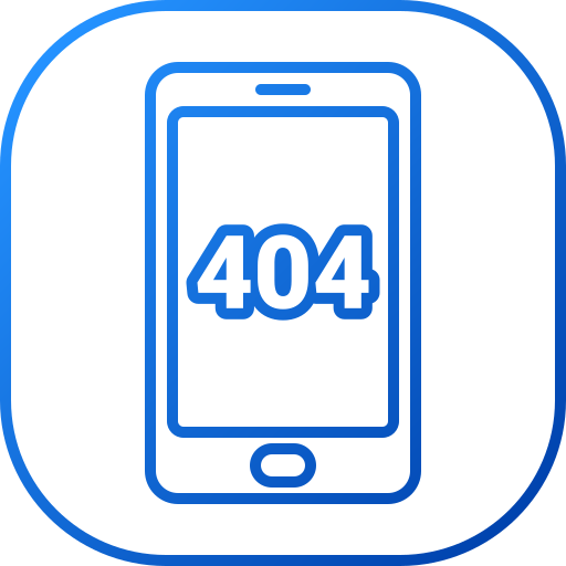 404 Generic gradient outline ikona
