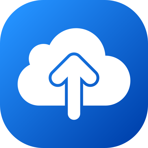 cloud-upload Generic gradient fill icon