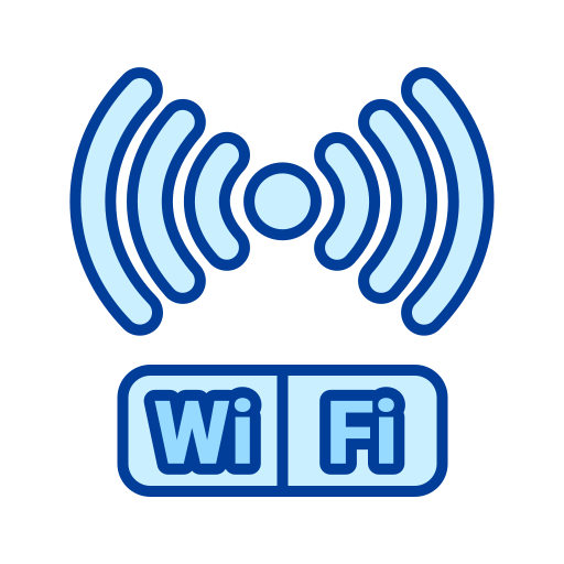 wifi 신호 Generic color lineal-color icon