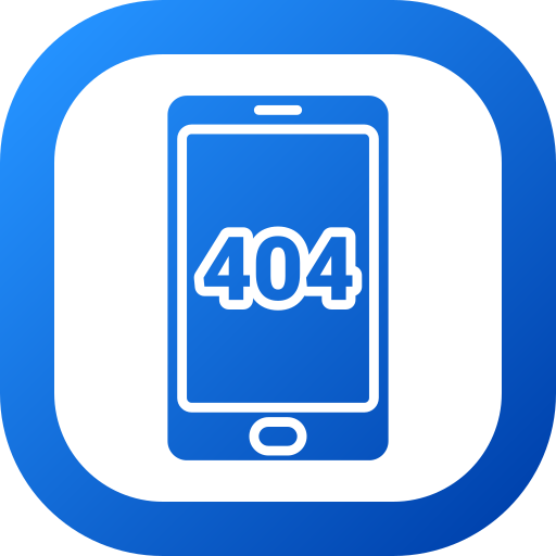 404 Generic gradient fill icono