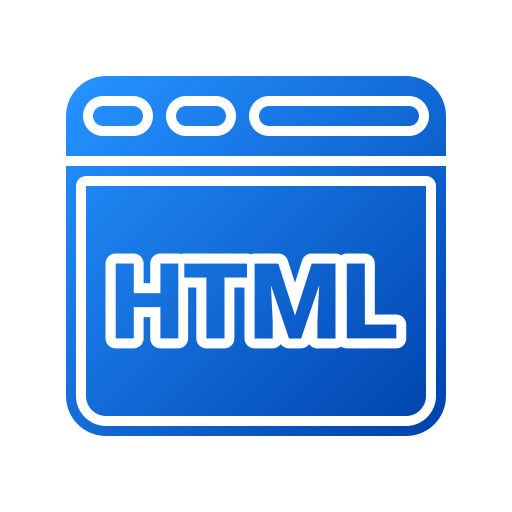 html Generic gradient fill icona