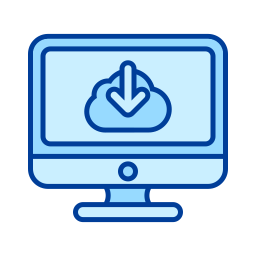 computing cloud Generic color lineal-color icon