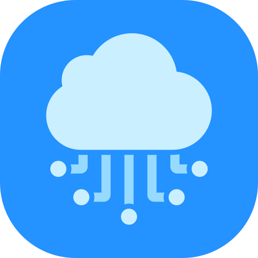 Cloud Computing Generic color fill icon