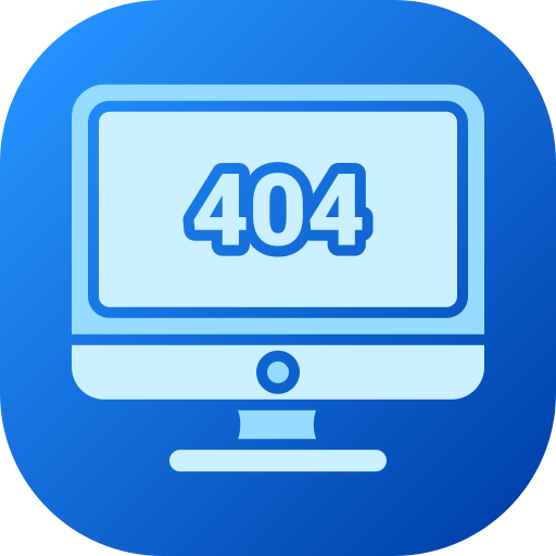 404 fehler Generic gradient fill icon