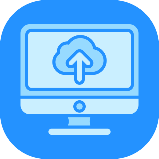 computing cloud Generic color fill icon
