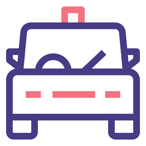 Taxi Generic color outline icon