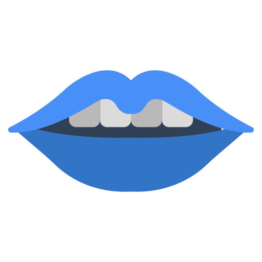 Lips Generic color fill icon