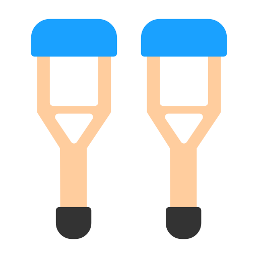 Crutch Generic color fill icon